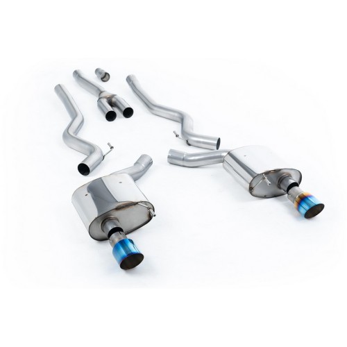 SSXFD223 Milltek Cat-back Non-resonated Ford Mustang S550 Fastback 2.3 EcoBoost scarico sportivo terminale marmitta decat skat 2