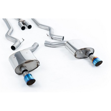 SSXFD223 Milltek Cat-back Non-resonated Ford Mustang S550 Fastback 2.3 EcoBoost scarico sportivo terminale marmitta decat skat 2