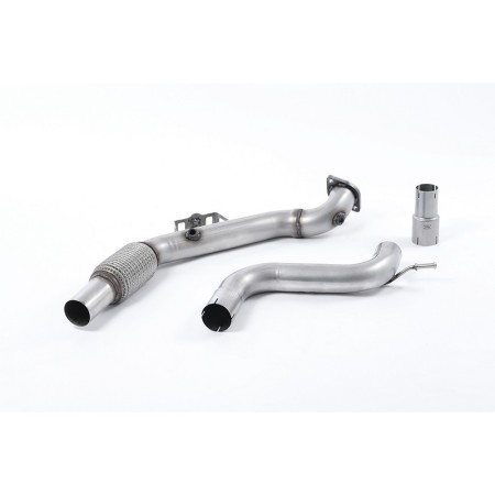 SSXFD171 Milltek Downpipe De-Cat  Ford Mustang S650 Fastback 2.3 EcoBoost scarico sportivo terminale marmitta decat skat 200 cel