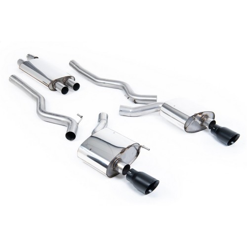 SSXFD174 Milltek Cat-back Resonated Ford Mustang S650 Fastback 2.3 EcoBoost scarico sportivo terminale marmitta decat skat 200 c