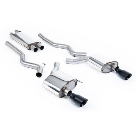 SSXFD174 Milltek Cat-back Resonated Ford Mustang S650 Fastback 2.3 EcoBoost scarico sportivo terminale marmitta decat skat 200 c