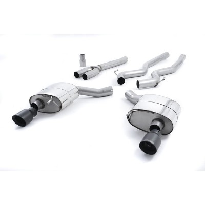 SSXFD176 Milltek Cat-back Non-resonated Ford Mustang S650 Fastback 2.3 EcoBoost scarico sportivo terminale marmitta decat skat 2