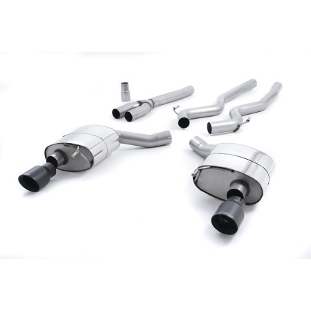 SSXFD176 Milltek Cat-back Non-resonated Ford Mustang S650 Fastback 2.3 EcoBoost scarico sportivo terminale marmitta decat skat 2