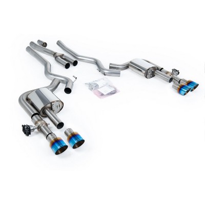 SSXFD438 Milltek Cat-back Non-resonated Ford Mustang S650 Fastback 2.3 EcoBoost scarico sportivo terminale marmitta decat skat 2