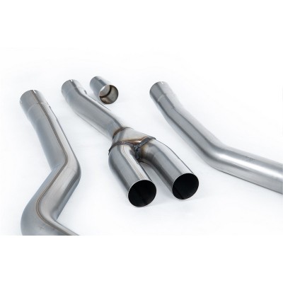 SSXFD438 Milltek Cat-back Non-resonated Ford Mustang S650 Fastback 2.3 EcoBoost scarico sportivo terminale marmitta decat skat 2 2