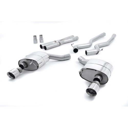 SSXFD154 Milltek Cat-back Non-resonated Ford Mustang Fastback 5.0 V8 GT scarico sportivo terminale marmitta decat skat 200 celle