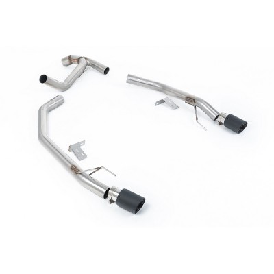 SSXFD447 Milltek Axle Back Ford Ranger 2.0 TDCI 205cv scarico sportivo terminale marmitta decat skat 200 celle