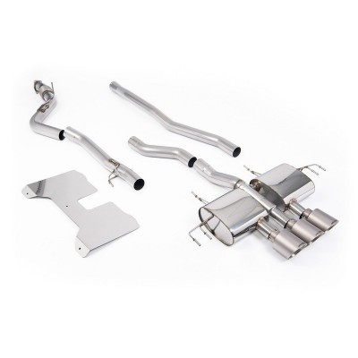 SSXHO296 Milltek Cat-back Non-resonated Honda Civic FL5 2.0 Type-R scarico sportivo terminale marmitta decat skat 200 celle