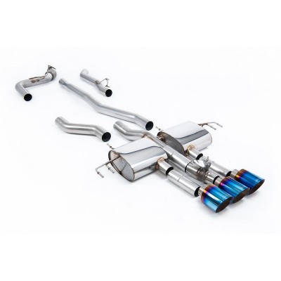 SSXHO308 Milltek Cat-back Non-resonated Honda Integra DE5 Type-S 2.0 320cv scarico sportivo terminale marmitta decat skat 200 ce