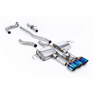 SSXHO318 Milltek Cat-back Part-Resonated Honda Integra DE5 Type-S 2.0 320cv scarico sportivo terminale marmitta decat skat 200 c