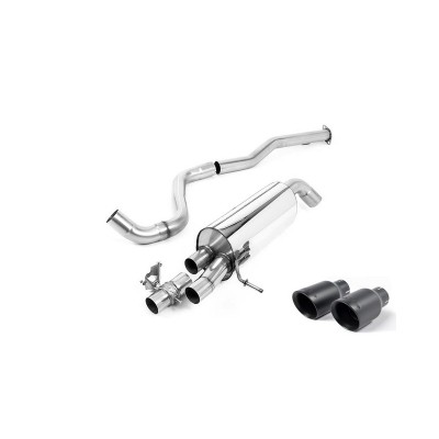 SSXHY154 Milltek Particulate Filter-back Non-resonated Hyundai i20 i20N 1.6 204cv scarico sportivo terminale marmitta decat skat