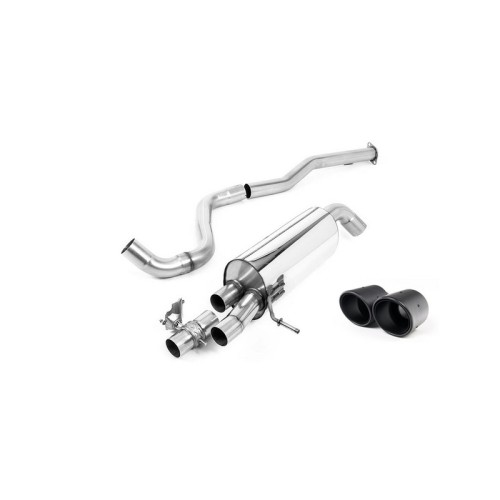 SSXHY157 Milltek Particulate Filter-back Non-resonated Hyundai i20 i20N 1.6 204cv scarico sportivo terminale marmitta decat skat