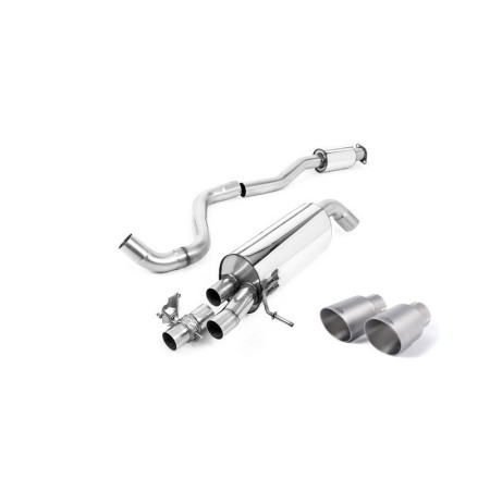 SSXHY160 Milltek Particulate Filter-back Resonated Hyundai i20 i20N 1.6 204cv scarico sportivo terminale marmitta decat skat 200