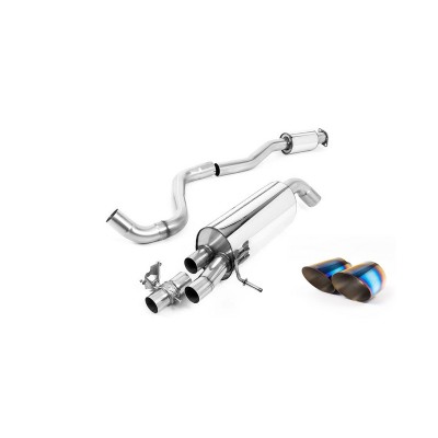 SSXHY161 Milltek Particulate Filter-back Resonated Hyundai i20 i20N 1.6 204cv scarico sportivo terminale marmitta decat skat 200