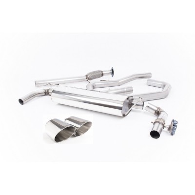 SSXHY102 Milltek Cat-back Non-resonated Hyundai i30 i30N N-Performance 2.0 275cv SENZA OPF/GPF scarico sportivo terminale marmit