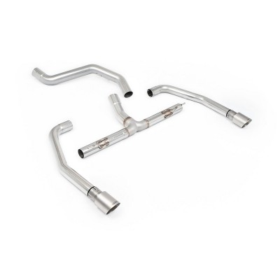 SSXINE117 Milltek Particulate Filter-back Non-resonated Ineos Quartermaster 3.0 Diesel B57 scarico sportivo terminale marmitta d