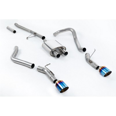 SSXJP104 Milltek Cat-back Jeep Gladiator JT 3.6 V6 scarico sportivo terminale marmitta decat skat 200 celle