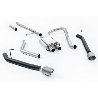 SSXJP108 Milltek Cat-back Jeep Gladiator JT 3.6 V6 scarico sportivo terminale marmitta decat skat 200 celle