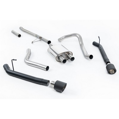 SSXJP110 Milltek Cat-back Jeep Gladiator JT 3.6 V6 scarico sportivo terminale marmitta decat skat 200 celle