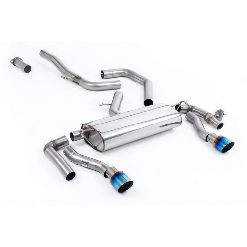 SSXHY181 Milltek Particulate Filter-back Kia Proceed GT 1.6 Turbo scarico sportivo terminale marmitta decat skat 200 celle