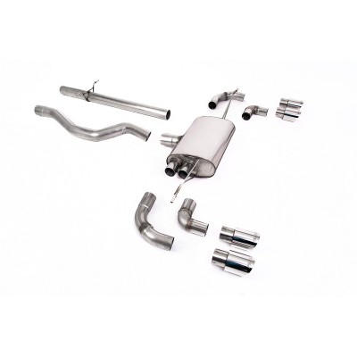 SSXLR135 Milltek Particulate Filter-back Non-resonated Land Rover / Range Rover Defender 110 2.0 P300/P400e scarico sportivo ter