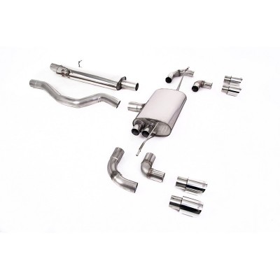 SSXLR100 Milltek Particulate Filter-back Land Rover / Range Rover Defender 110 3.0 P400 scarico sportivo terminale marmitta deca