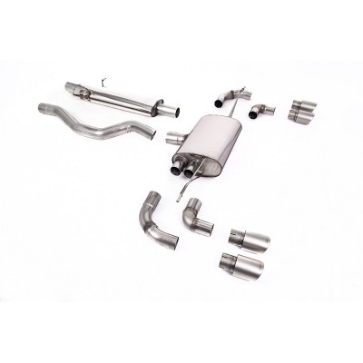 SSXLR102 Milltek Particulate Filter-back Land Rover / Range Rover Defender 110 3.0 P400 scarico sportivo terminale marmitta deca