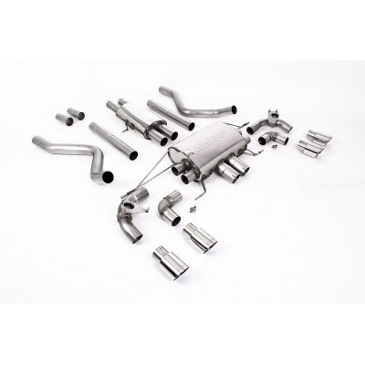 SSXLR120 Milltek Particulate Filter-back Resonated Land Rover / Range Rover Defender 110 5.0 V8 525cv scarico sportivo terminale