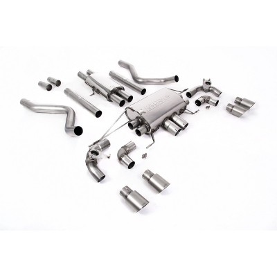 SSXLR122 Milltek Particulate Filter-back Resonated Land Rover / Range Rover Defender 110 5.0 V8 525cv scarico sportivo terminale