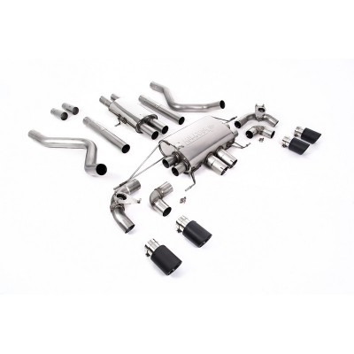 SSXLR124 Milltek Particulate Filter-back Resonated Land Rover / Range Rover Defender 110 5.0 V8 525cv scarico sportivo terminale