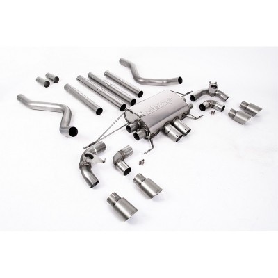 SSXLR127 Milltek Particulate Filter-back Non-resonated Land Rover / Range Rover Defender 110 5.0 V8 525cv scarico sportivo termi