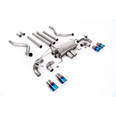 SSXLR128 Milltek Particulate Filter-back Non-resonated Land Rover / Range Rover Defender 110 5.0 V8 525cv scarico sportivo termi