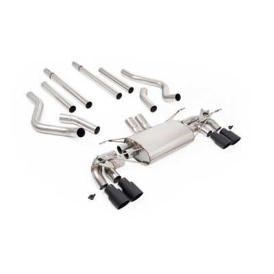 SSXLR235 Milltek Cat-back Non-resonated Land Rover / Range Rover Defender 130 5.0 V8 500cv scarico sportivo terminale marmitta d