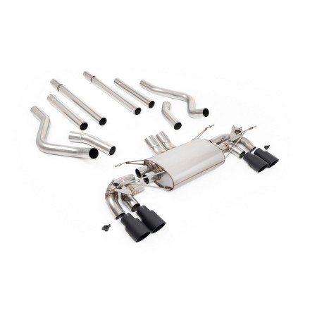 SSXLR235 Milltek Cat-back Non-resonated Land Rover / Range Rover Defender 130 5.0 V8 500cv scarico sportivo terminale marmitta d