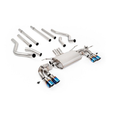 SSXLR237 Milltek Cat-back Non-resonated Land Rover / Range Rover Defender 130 5.0 V8 500cv scarico sportivo terminale marmitta d