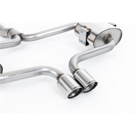 SSXM008 Milltek Cat-back Resonated Mini Mk1 R52 Cabrio Cooper S scarico sportivo terminale marmitta decat skat 200 celle