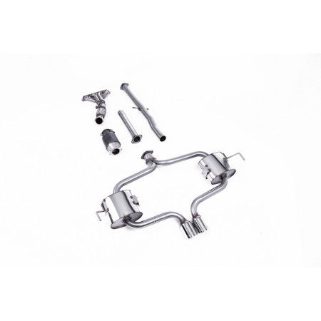 SSXM009 Milltek Sistema completo con Cat sportivo Non-resonated Mini Mk1 R53 Cooper S scarico sportivo terminale marmitta decat 