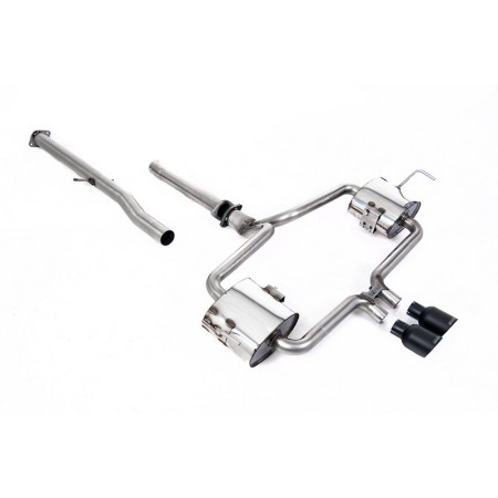 SSXM480 Milltek Cat-back Non-resonated Mini Mk1 R53 Cooper S scarico sportivo terminale marmitta decat skat 200 celle