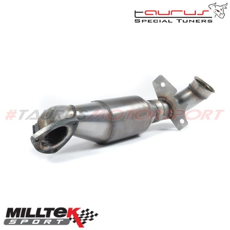 SSXM015 Milltek Downpipe con Cat sportivo Mini Mk2 R56 Cooper S scarico sportivo terminale marmitta decat skat 200 celle