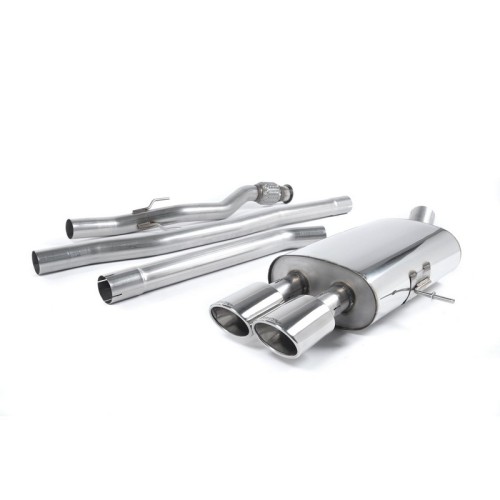 SSXM024 Milltek Cat-back Non-resonated Mini Mk2 R58 Coupe Cooper S scarico sportivo terminale marmitta decat skat 200 celle