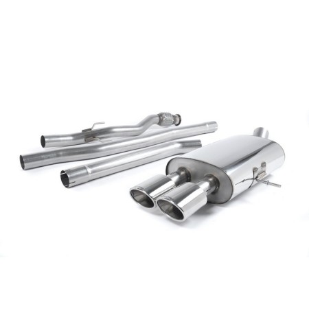 SSXM024 Milltek Cat-back Non-resonated Mini Mk2 R58 Coupe Cooper S scarico sportivo terminale marmitta decat skat 200 celle