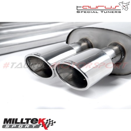 SSXM024 Milltek Cat-back Non-resonated Mini Mk2 R58 Coupe Cooper S scarico sportivo terminale marmitta decat skat 200 celle
