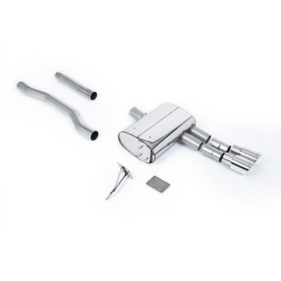 SSXM461 Milltek Particulate Filter-back Mini Mk3 F55 Cooper S LCI Restyling scarico sportivo terminale marmitta decat skat 200 c