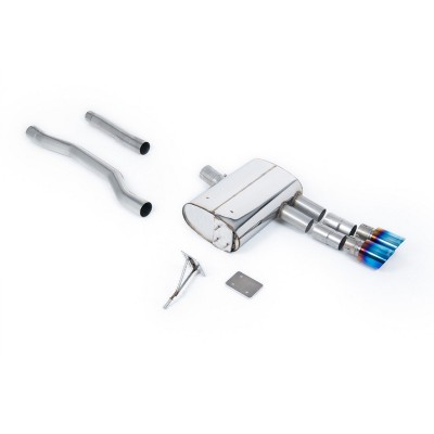 SSXM464 Milltek Particulate Filter-back Mini Mk3 F55 Cooper S LCI Restyling scarico sportivo terminale marmitta decat skat 200 c