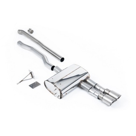 SSXM469 Milltek Cat-back Non-resonated Mini Mk3 F55 Cooper S LCI Restyling scarico sportivo terminale marmitta decat skat 200 ce