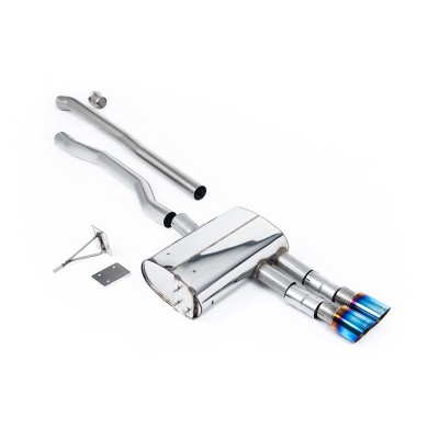 SSXM470 Milltek Cat-back Non-resonated Mini Mk3 F55 Cooper S LCI Restyling scarico sportivo terminale marmitta decat skat 200 ce