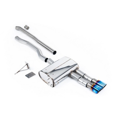 SSXM470 Milltek Cat-back Non-resonated Mini Mk3 F55 Cooper S LCI Restyling scarico sportivo terminale marmitta decat skat 200 ce