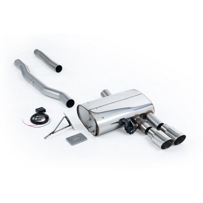 SSXM472 Milltek Particulate Filter-back Mini Mk3 F56 Cooper S 2.0 Turbo / JCW LCI restyling scarico sportivo terminale marmitta 