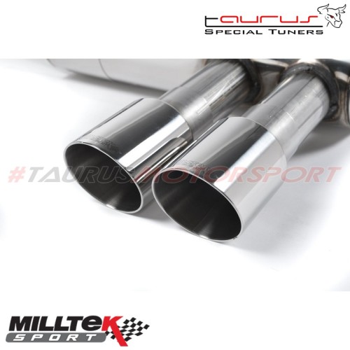 SSXM404 Milltek Cat-back Non-resonated Mini Mk3 F56 Cooper S / JCW Pre-restyling scarico sportivo terminale marmitta decat skat 