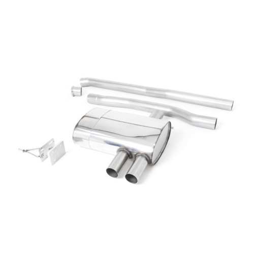 SSXM455 Milltek Cat-back Non-resonated Mini Mk3 GP3 JCW scarico sportivo terminale marmitta decat skat 200 celle